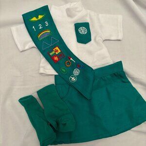 18" doll Girl Scout Junior uniform